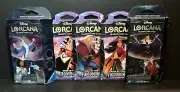 Disney Lorcana TCG Rise Of The Floodborn-3-Sleeved Booster Packs& 2 StarterDecks