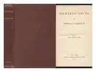 CARLYLE, THOMAS (1795-1881) Reminiscences by Thomas Carlyle 1881 First Edition H
