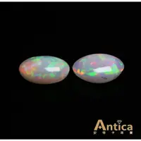 在飛比找蝦皮購物優惠-[ANTICA] 蛋白石 13.11克拉 白色 橢圓 衣索比