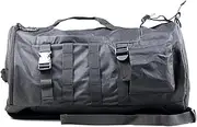 Tackle Backpack | Fishing Gear Bag with Rod Holders - Large Capacity Equipment Reel Bait Storage Sling Organizer Pack for Lake Riverside Short Camping Trips