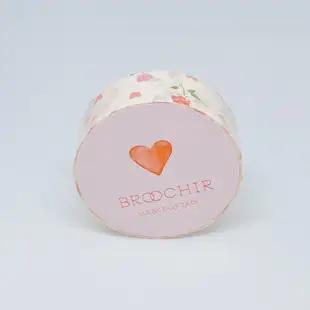 【一日。文房具店】現貨！！masking tape｜BROOCHIR 和紙膠帶｜愛心圖案❤️|15mm x5m