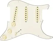 Fender® Pre-wired Pickguard Strat® Original '57/'62 - S/S/S - Parchment White, 0992345509