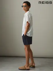 Reiss Navy Cliff 3-9 yrs Drawstring Swim Shorts (AM6354) | $45