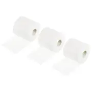 3Pcs 30 Yard PE Tennis Badminton Racket Grip Cushion Wrap Tape Film, White
