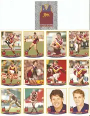 1997 Select AFL Stickers Team Set - Brisbane
