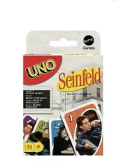 Mattel Games - UNO Seinfeld Card Game - Table Top Game - BRAND NEW SEALED!