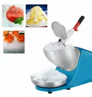 220V 300W Electric Ice Crusher Shaving Snow Cone Maker Ice Shredding Machine