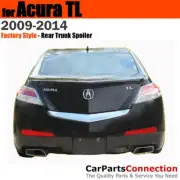 Primer Unpainted ABS Rear Aero Trunk Spoiler Wing For 09-14 Acura TL Deck Lip