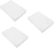 HOODANCOS 3sets Thick Foam Board Sheets Foam Craft Board for Hand Carving No Adhesive Backing 20sheets*3