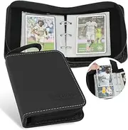 Foalgo Trading Card Binder, Card Collection Binder Album Folder with 80 Side Loading Pockets, 1 Pocket Trading Card Album Folder for TGC,MTG, Baseball Cards, Yugioh