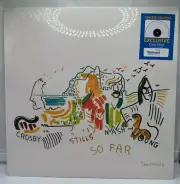 Crosby Stills Nash and Young So Far Exclusive Clear Vinyl LP
