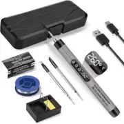Cordless Soldering Iron Kit USB Portable Soldering Iron with LCD4290