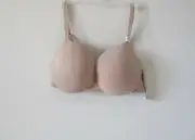 Calvin Klein Sculpted Lightly Lined Underwire Demi Bra QF1739 MSRP $46.00 NWT