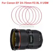 New Lens Front Focus Ring Red Circle Tube For Canon EF 24-70mm f/2.8L II USM