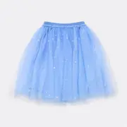 K-D Kids Sequin Tutu Skirt - Light Blue