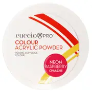 Cuccio Colour Color Acrylic Powder, Neon Raspberry, 1.6 Oz