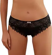 [Generic] Plus Lingerie Panties for Women Crochet Lace Lace Up Panty Sexy Hollow Out Underwear Sexy Skirt for Women