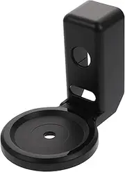 Smart Speaker Wall Bracket Punch- Design Black Storage Rack Indoor Mounting