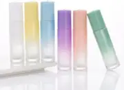 Empty Refillable Clear Glass Roll-On Bottles Perfume Roller Bottles, 6Pcs 10Ml C