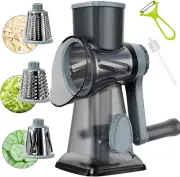 Rotary Cheese Grater Multi-Purpose Stainless Steel Cheese Shredder - Cheese Grat
