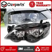 Pair LH+RH Head Light + Eyelids For Ford BA BF Falcon XR6 XR8 FPV GT Typhoon