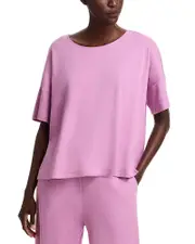 Eileen Fisher Short Sleeve Boxy Top