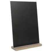 Small Wooden Blackboard Office Tabletop Mini Chalkboard Signs Decorative