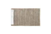 Algodon Lawson Plush Bath Mat Collection - Taupe - Bath Runner