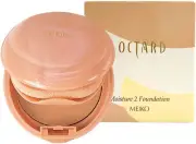 Meiko Cosmetics OCTARD Moisture2 Foundation 12g with sponge puff 851 light ocher