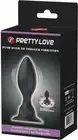 Pretty Love - Vibrating Butt Plug Silicon Suction Base (40076)