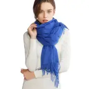 Scarfs for Women Fall Winter Pashmina Shawls and Wraps for Evening Blue