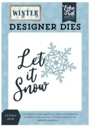 Echo Park Paper WINTER Let It Snow Die Set