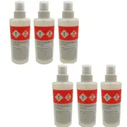 6x Isopropyl Alcohol 75% Spray 250ml Bottle House Office Cleaning