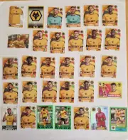Panini Premier League 2025 Stickers - Wolverhampton Wanderers Full Team Set X 31