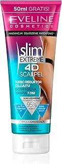 Eveline Cosmetics Slim Extreme 4D Scalpel | 250 ml | Turbo Cellulite Reducer | Reduces Fat Layer | Extreme Therapy 7 Days