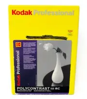 Kodak Professional Polycontrast III 3 RC Black & White Paper 5" x 7" 100 sheets