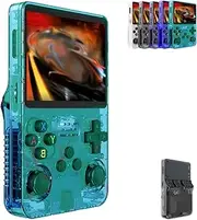 Inlighte - Inlighte Game Console, RetroBoy Handheld Console, Built-in 20,000 Games, 3.5" HD IPS Display, for Boys & Girls (Green, 128GB)