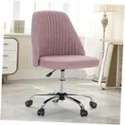 Home Office Chair - Armless Computer Desk Chair Adjustable Cute Modern Task