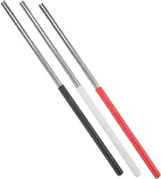 WHAMVOX 3pcs Triangle Alloy Percussion Mallets Set for Varied Sounds Durable Triangle Strikers for Enhanced Musical Performance Portable Alloy Hammers for Musicians