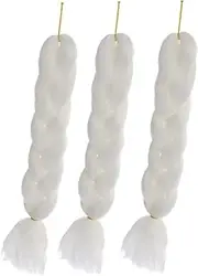 Gogogmee Synthetic High Temperature Hair Extensions Braided Ponytail Braid Pre-stretched Braiding Hair for Women