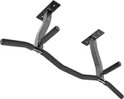 Ceiling Mount Pull Up Bar with Reversible Risers for 16 and 24 Inch Joists with Optimum Grip Spacing by Ultimate Body Press
