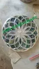 18" White round Marble Top Center Coffee Table paua shell inlay Home Decor