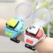 4DRC NEW C17 Mini Watch RC Control Car Hot Sales Children's Cute Cartoon Electric Car Small Cool Colorful Lights Red