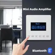 Mini Bluetooth Wall Amplifier Touchkey Background Sound Player Home Audio System