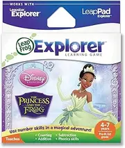 LeapFrog Explorer Disney The Princess and The Frog Learning Game