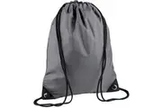 Bagbase Premium Gymsac Water Resistant Bag (11 Litres) (Graphite) (One Size)