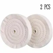 Extra Thick Buffing Polishing Wheel 6 Inch (70 Ply) For Bench Grinder Tool