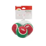 ZippyPaws Holiday ZippyBallz Ball Toy for Dogs (3 Pack)