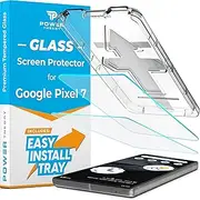 [Power Theory] Screen Protector for Google Pixel 7 [2 Pack] with Easy Install Kit [Premium Tempered Glass for Pixel7]