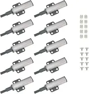 [LT Easiyl] 10 Sets Push to Open Door Catches Magnetic Latch Push Door Opener for Furniture Door Wardrobe Closure Drawers Compatible with IKEA BESTA Cupboard